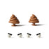 Nageoires et Yeux de Poopoo pour Sharkicks Pro